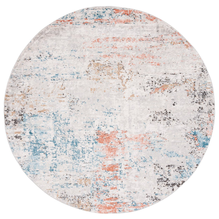 SAFAVIEH Shivan Collection SHV728M Grey / Pink Rug Image 4