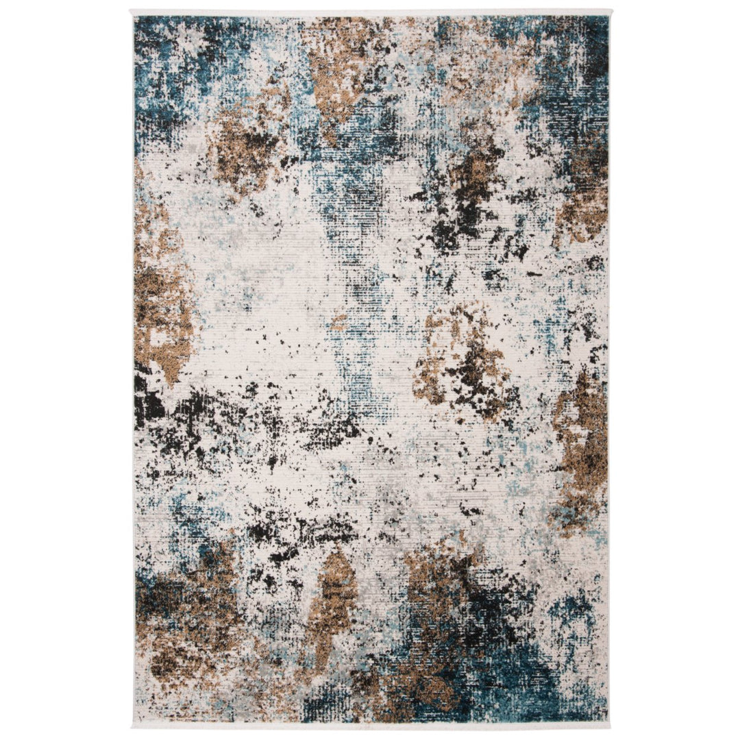 SAFAVIEH Shivan Collection SHV742A Ivory / Grey Rug Image 1