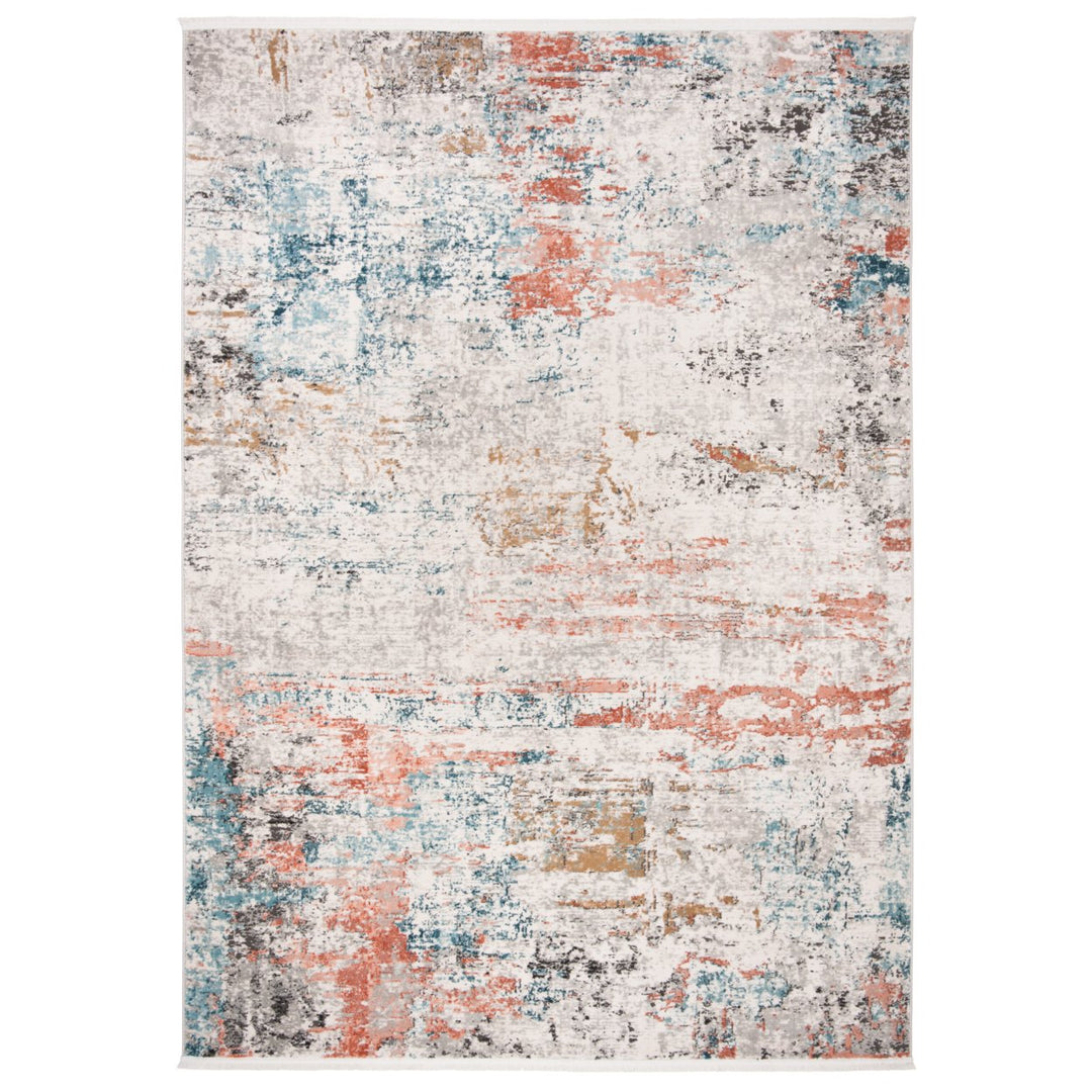 SAFAVIEH Shivan Collection SHV728M Grey / Pink Rug Image 1