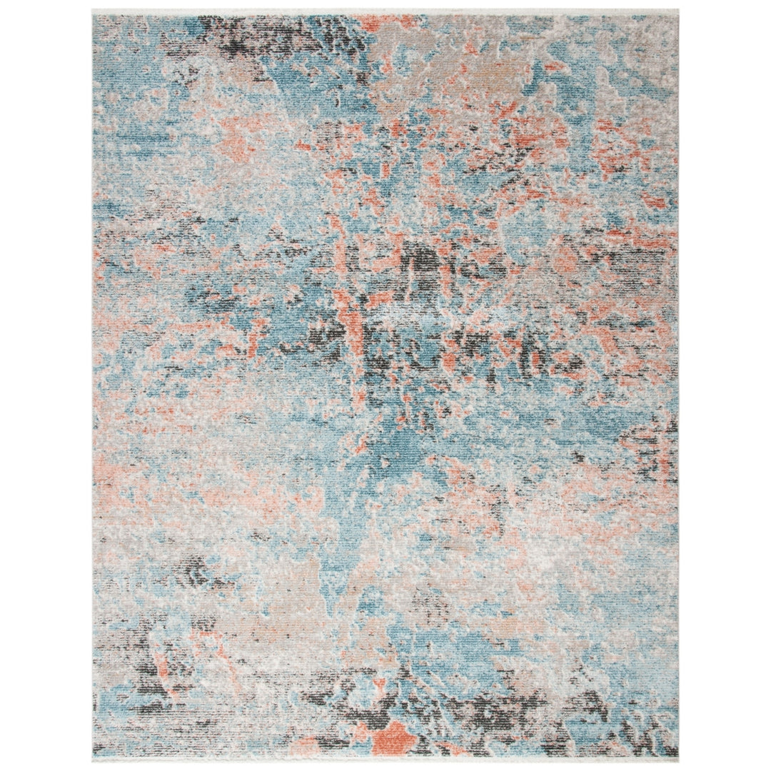 SAFAVIEH Shivan Collection SHV751M Blue / Ivory Rug Image 1