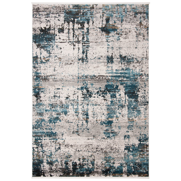 SAFAVIEH Shivan Collection SHV736N Ivory / Navy Rug Image 9