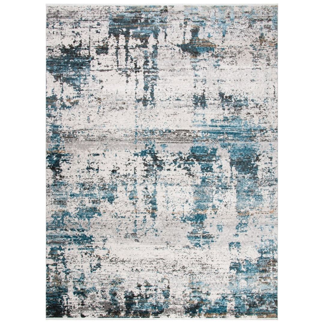 SAFAVIEH Shivan Collection SHV736N Ivory / Navy Rug Image 10