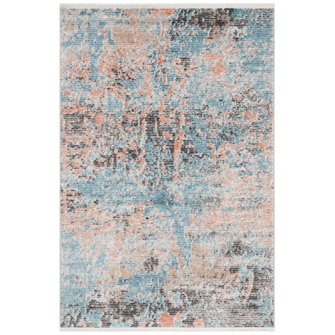 SAFAVIEH Shivan Collection SHV751M Blue / Ivory Rug Image 8