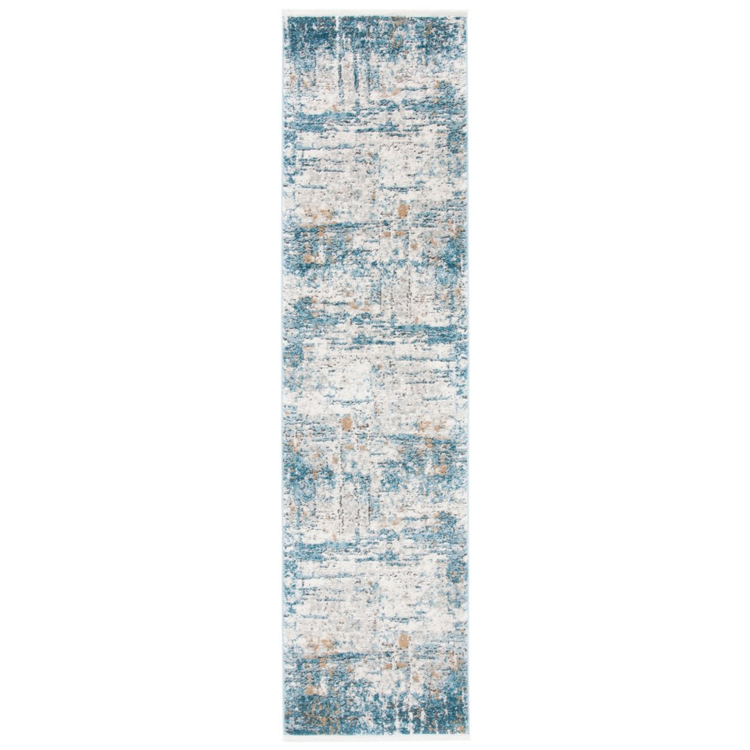 SAFAVIEH Shivan Collection SHV767G Grey / Blue Rug Image 3