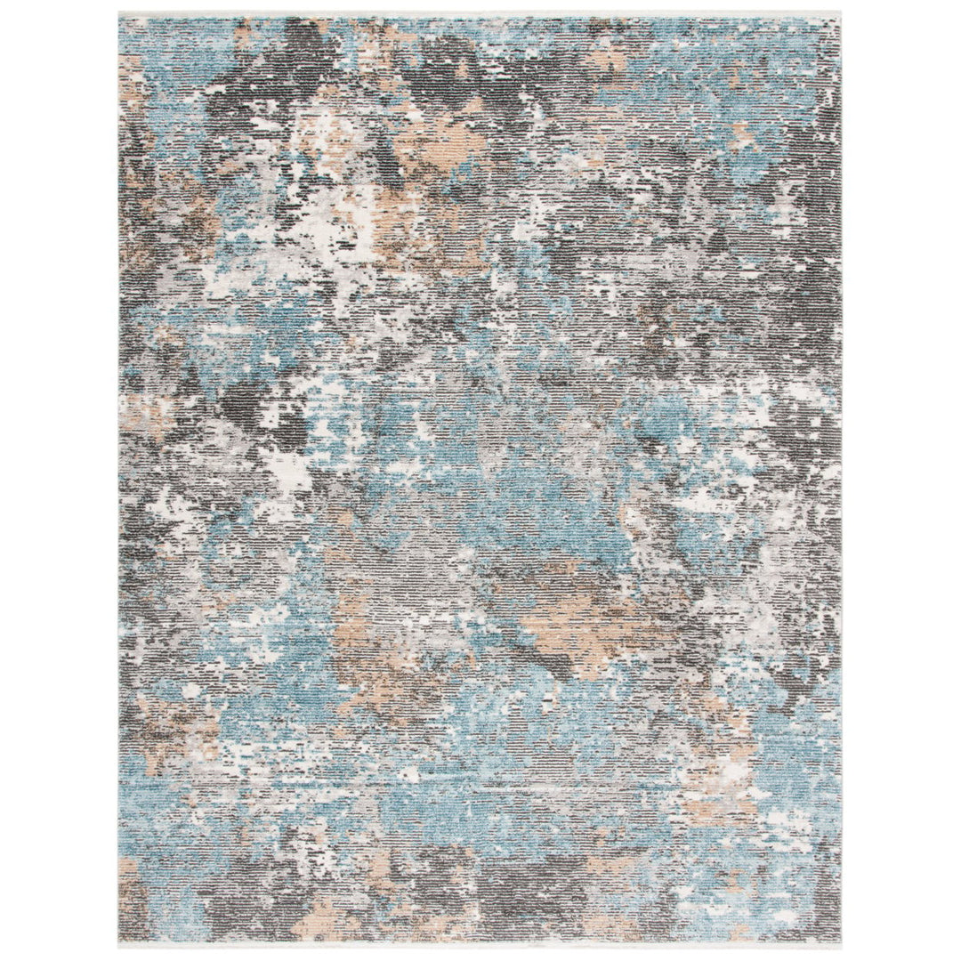 SAFAVIEH Shivan Collection SHV772F Grey / Blue Rug Image 1