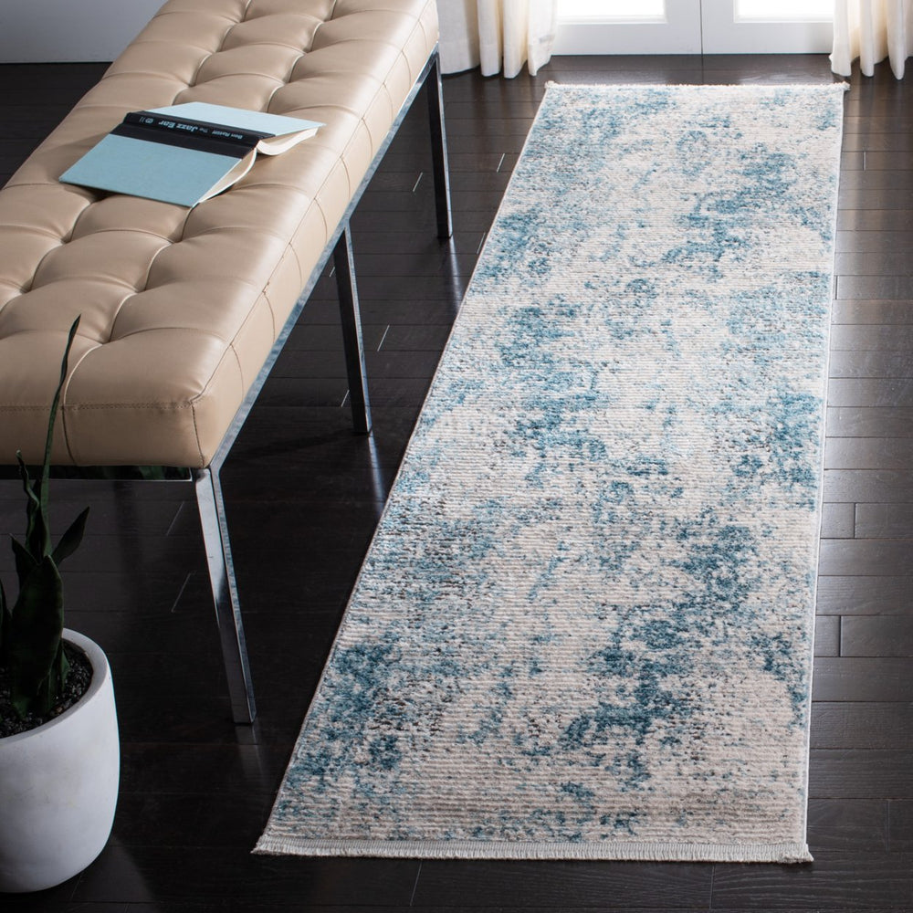 SAFAVIEH Shivan Collection SHV778F Blue / Grey Rug Image 2