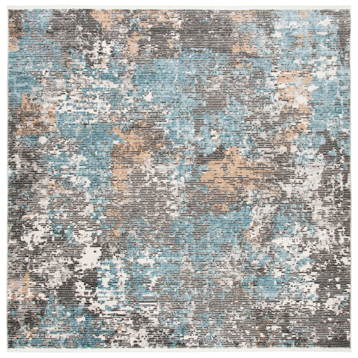 SAFAVIEH Shivan Collection SHV772F Grey / Blue Rug Image 4