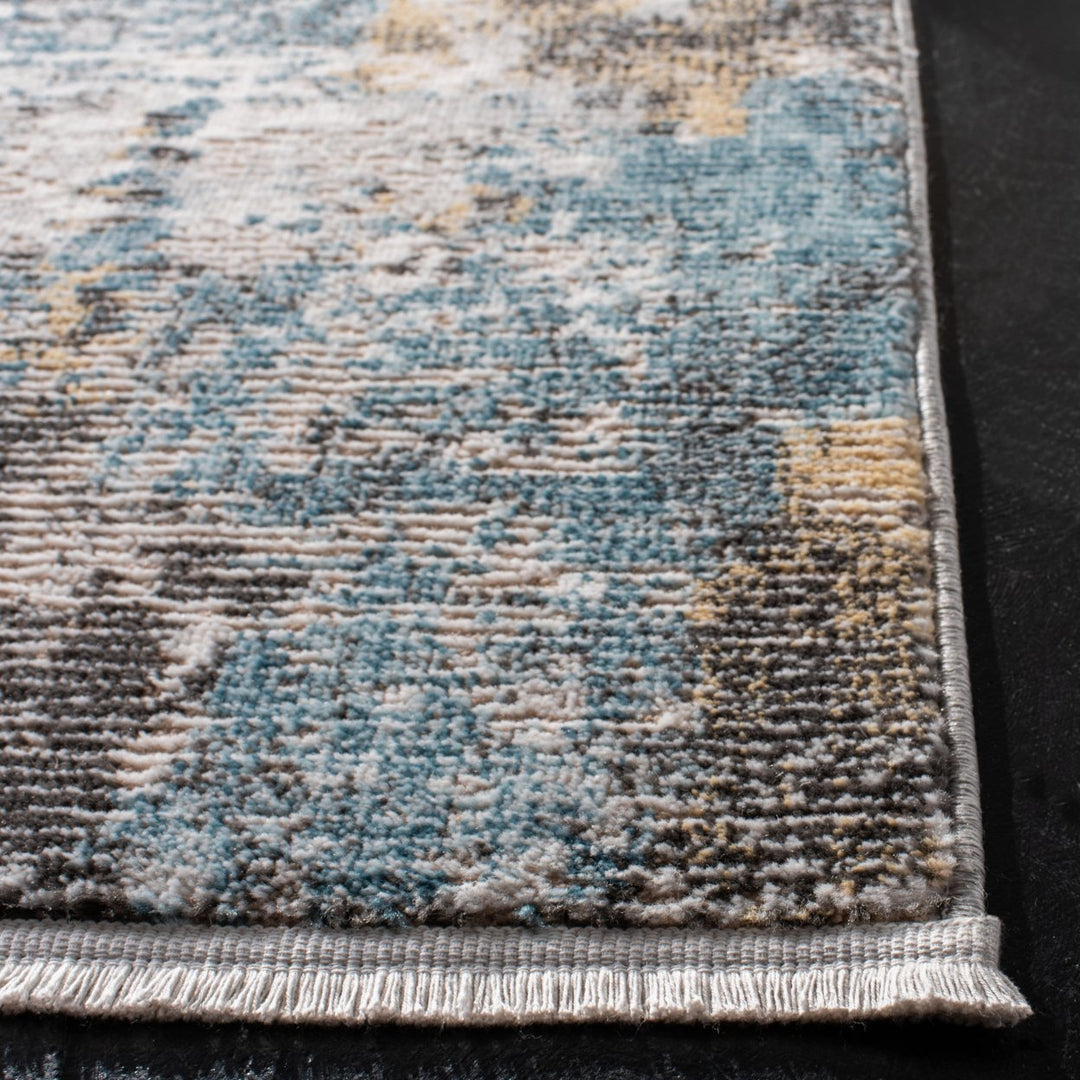 SAFAVIEH Shivan Collection SHV772F Grey / Blue Rug Image 5