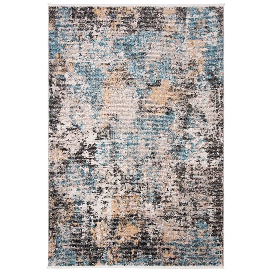 SAFAVIEH Shivan Collection SHV772F Grey / Blue Rug Image 1