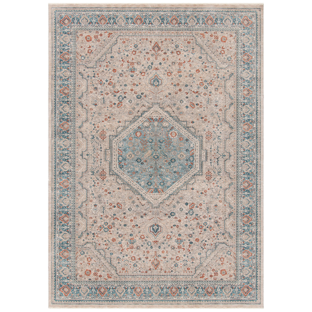 SAFAVIEH Signature SIG753B Beige / Blue Rug Image 2