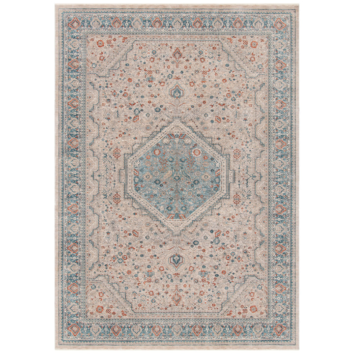 SAFAVIEH Signature SIG753B Beige / Blue Rug Image 2