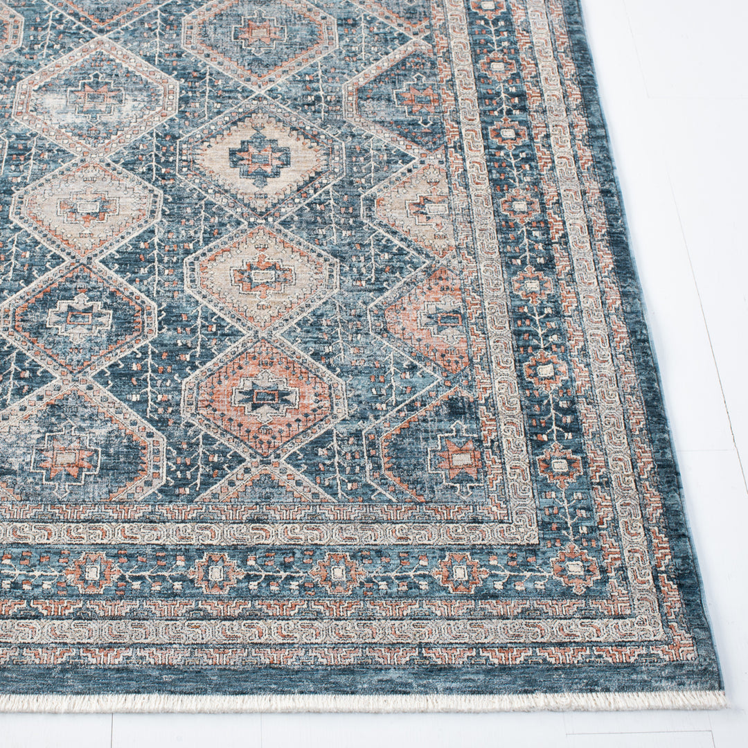 SAFAVIEH Signature SIG752M Blue / Ivory Rug Image 3