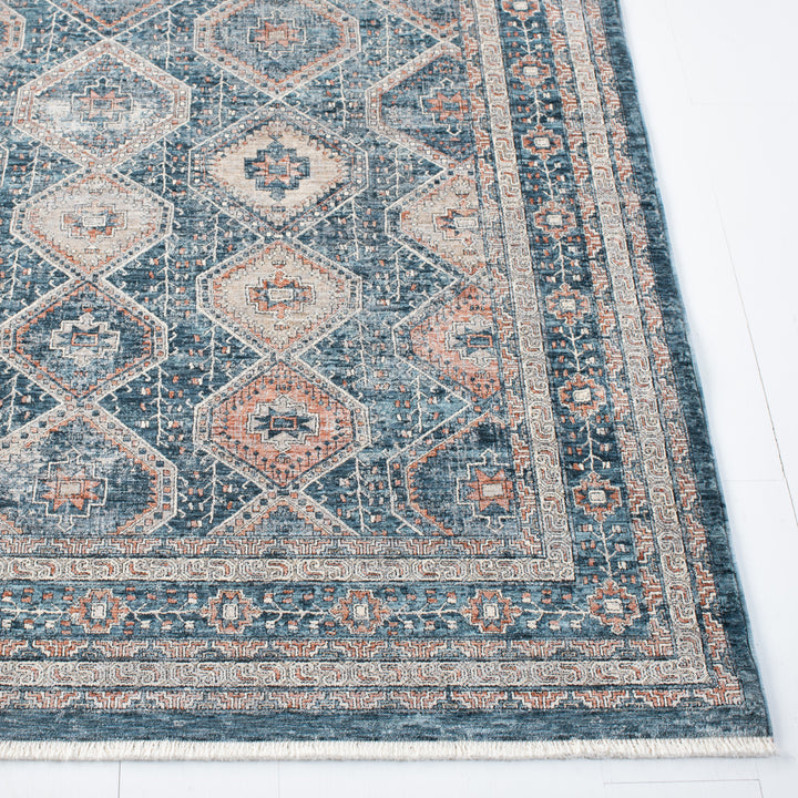 SAFAVIEH Signature SIG752M Blue / Ivory Rug Image 3