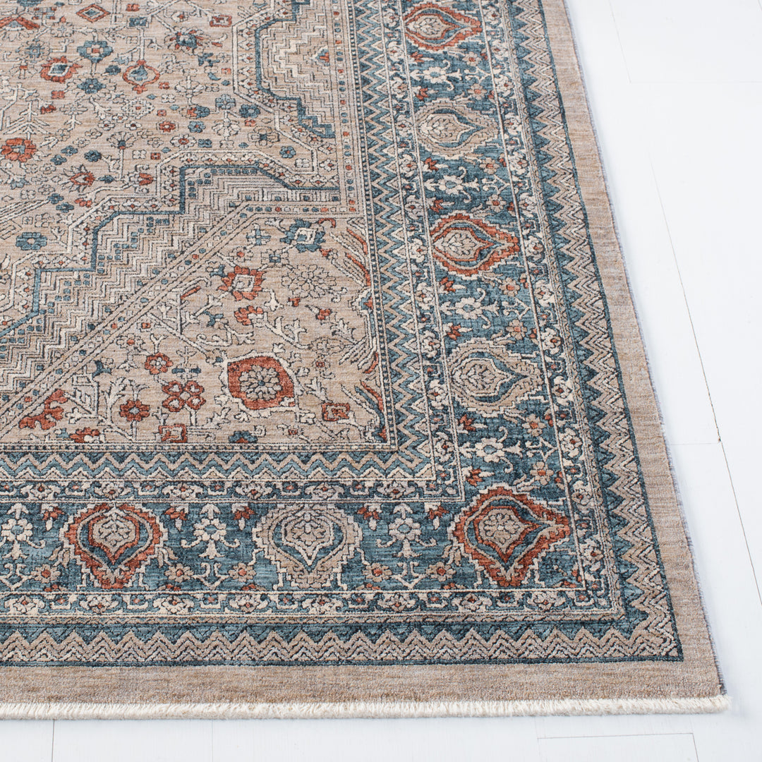 SAFAVIEH Signature SIG753B Beige / Blue Rug Image 3