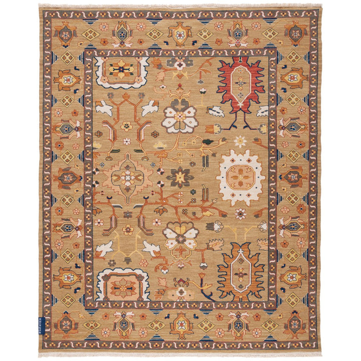 SAFAVIEH Sumak Collection SK105A Handmade Assorted Rug Image 1