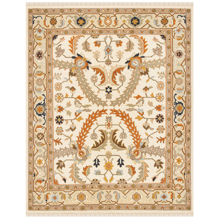 SAFAVIEH SK120C Sumak Ivory / Gold Image 2