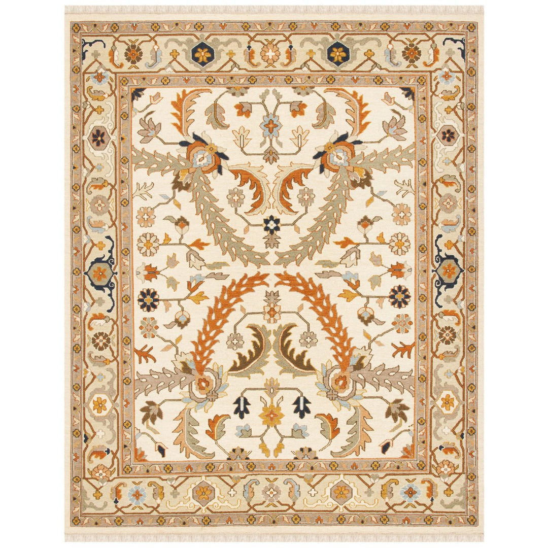 SAFAVIEH SK120C Sumak Ivory / Gold Image 1