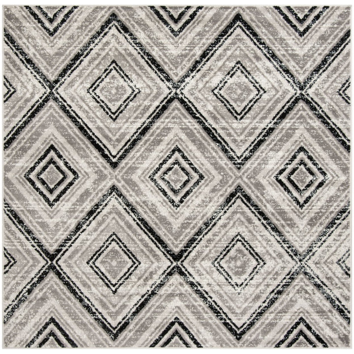 SAFAVIEH Skyler Collection SKY120J Grey / Black Rug Image 1