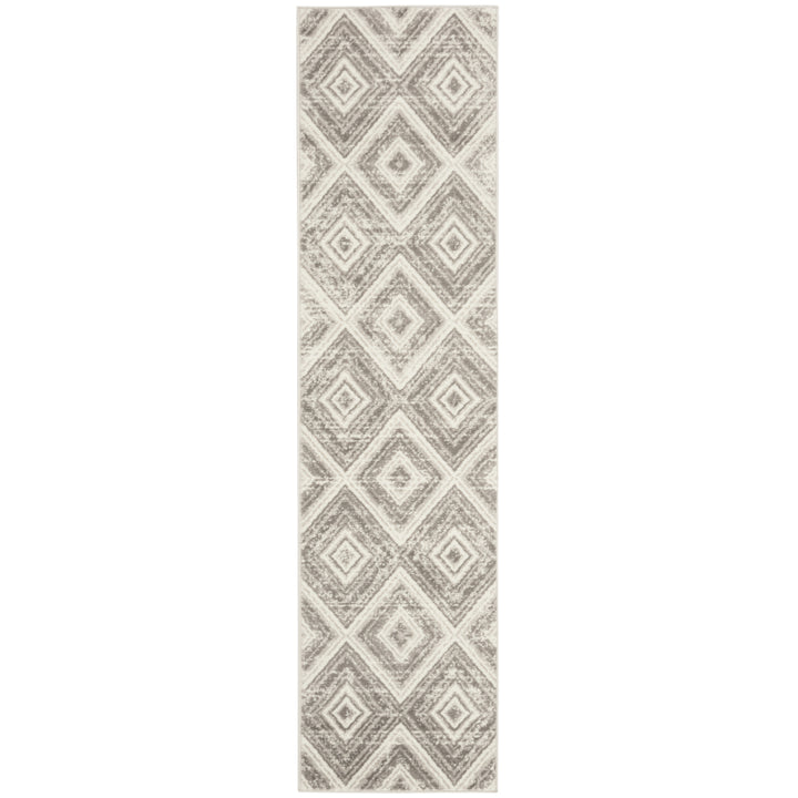 SAFAVIEH Skyler Collection SKY120K Grey / Ivory Rug Image 5