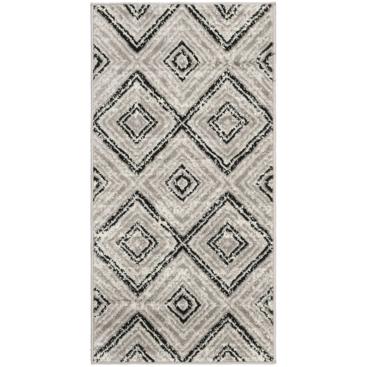 SAFAVIEH Skyler Collection SKY120J Grey / Black Rug Image 8