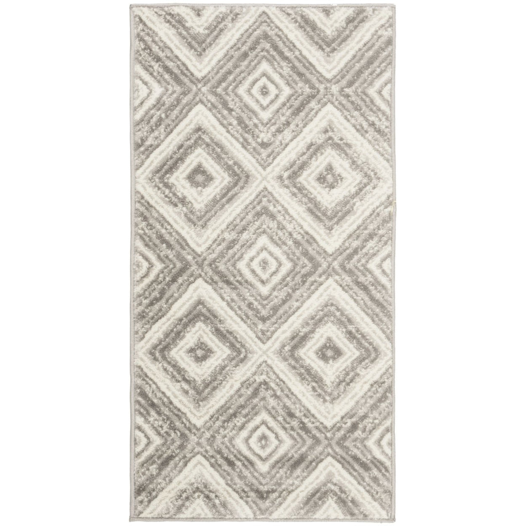 SAFAVIEH Skyler Collection SKY120K Grey / Ivory Rug Image 8