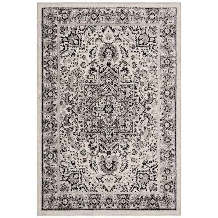 SAFAVIEH Skyler Collection SKY126K Grey / Ivory Rug Image 1