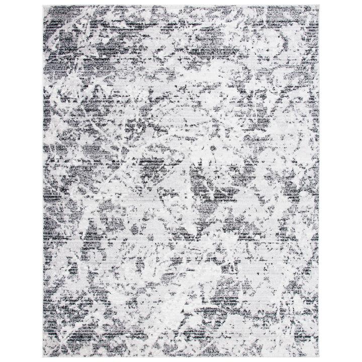 SAFAVIEH Skyler Collection SKY186L Charcoal / Ivory Rug Image 1