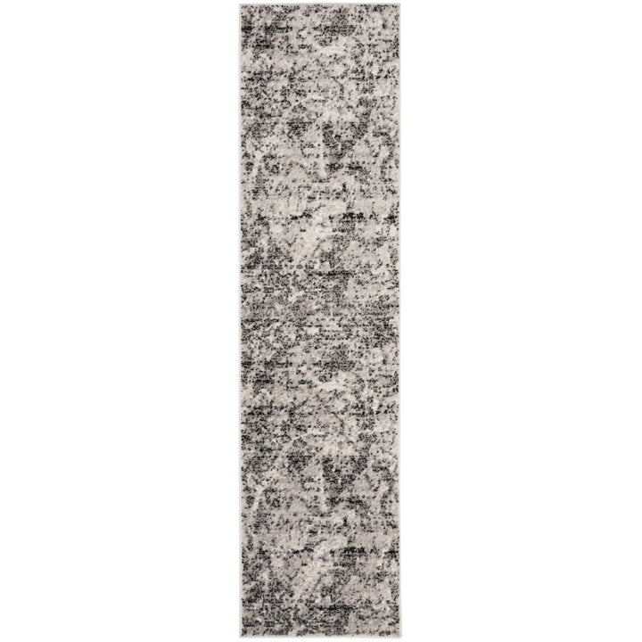 SAFAVIEH Skyler Collection SKY186L Charcoal / Ivory Rug Image 5