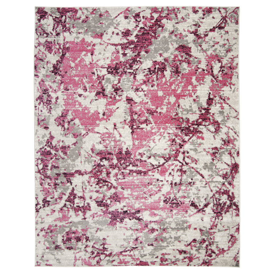 SAFAVIEH Skyler Collection SKY186N Pink / Ivory Rug Image 1