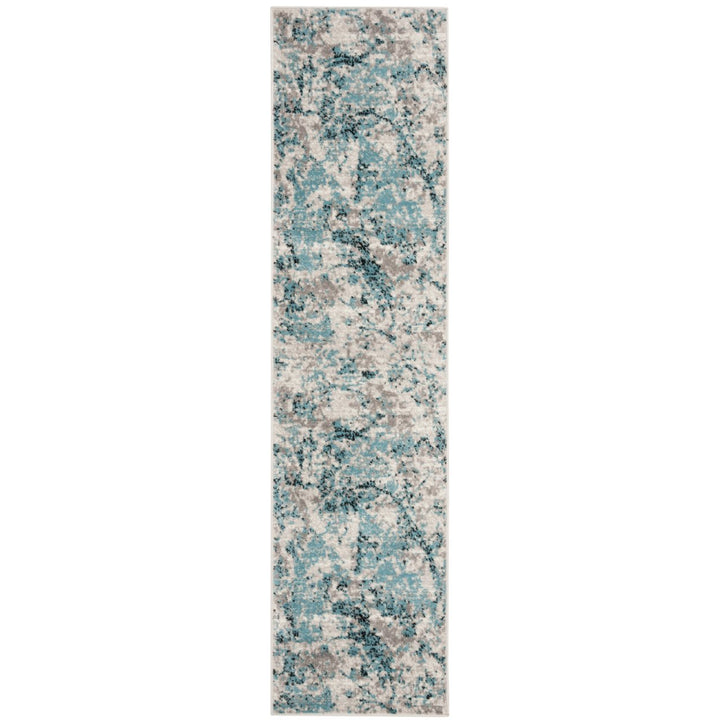 SAFAVIEH Skyler Collection SKY186M Blue / Ivory Rug Image 1