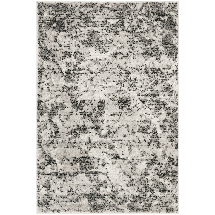 SAFAVIEH Skyler Collection SKY186L Charcoal / Ivory Rug Image 8