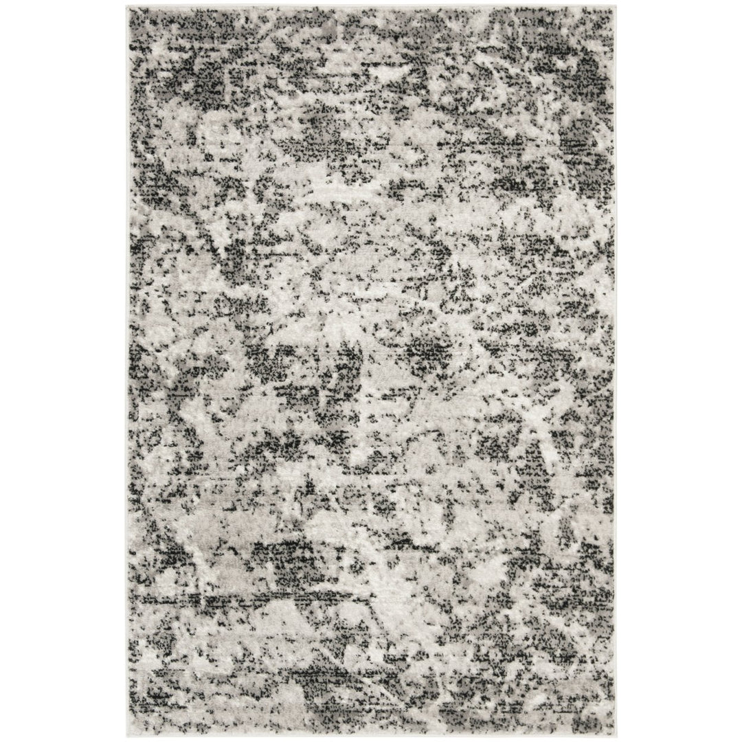 SAFAVIEH Skyler Collection SKY186L Charcoal / Ivory Rug Image 1