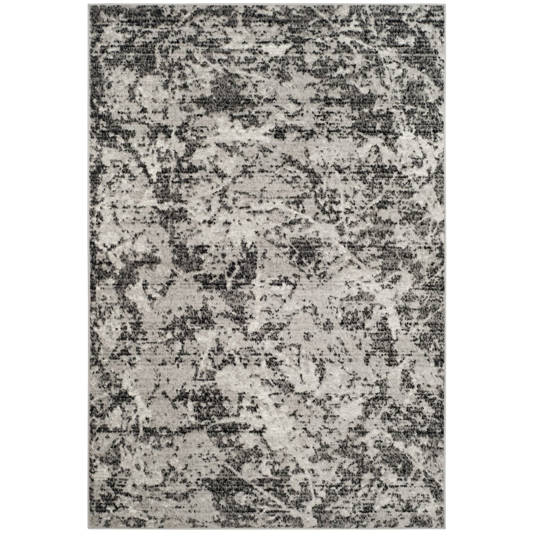 SAFAVIEH Skyler Collection SKY186L Charcoal / Ivory Rug Image 9