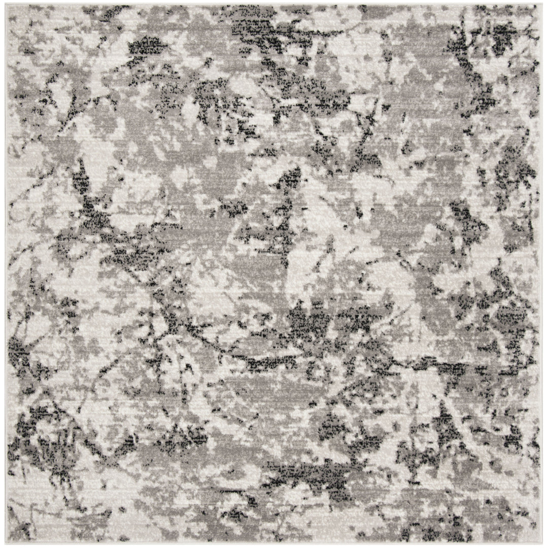 SAFAVIEH Skyler Collection SKY186K Grey / Ivory Rug Image 6