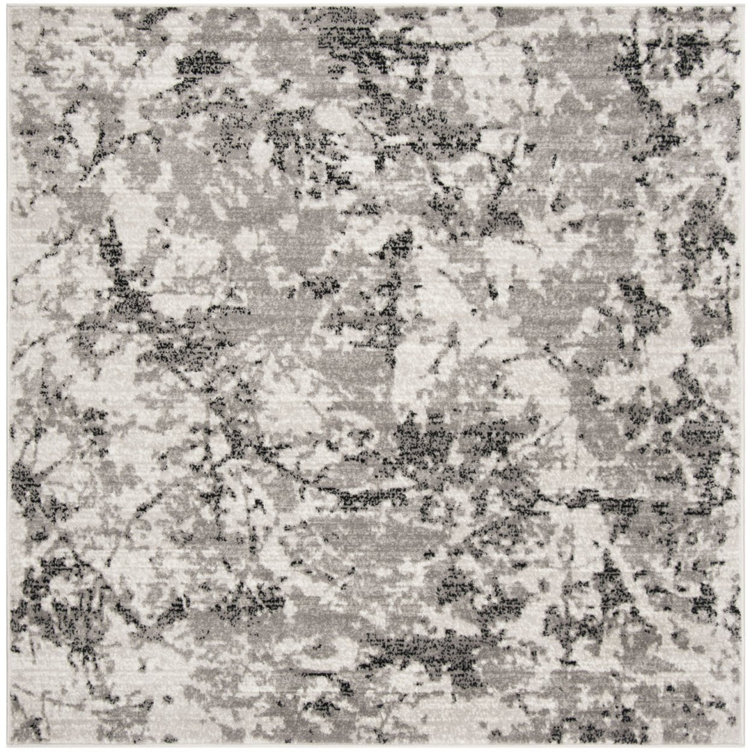 SAFAVIEH Skyler Collection SKY186K Grey / Ivory Rug Image 1