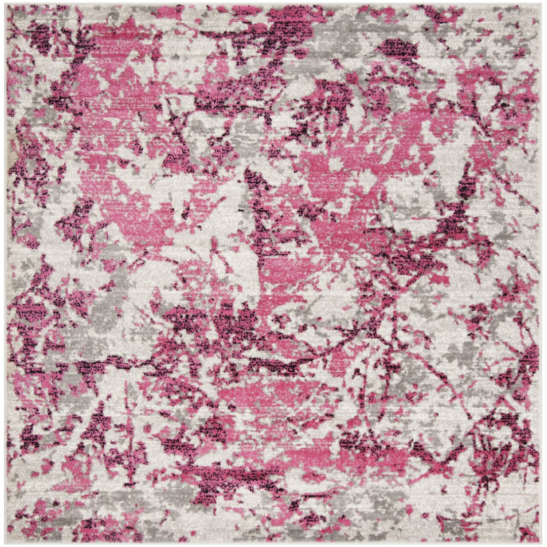 SAFAVIEH Skyler Collection SKY186N Pink / Ivory Rug Image 1