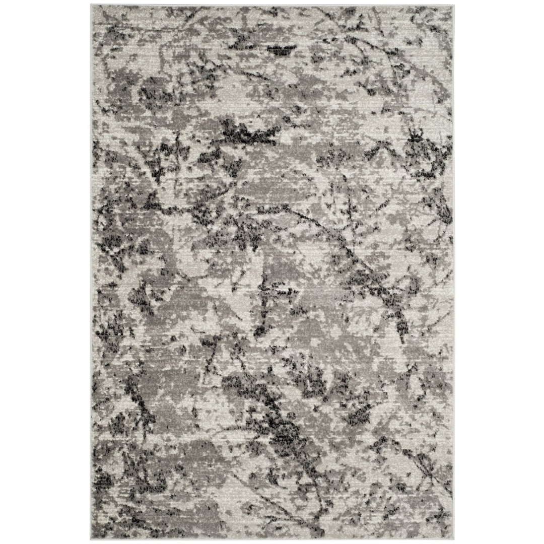 SAFAVIEH Skyler Collection SKY186K Grey / Ivory Rug Image 1