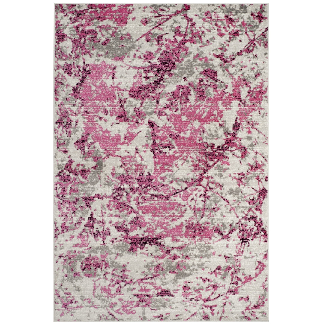 SAFAVIEH Skyler Collection SKY186N Pink / Ivory Rug Image 10