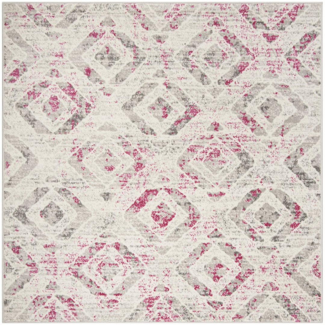 SAFAVIEH Skyler Collection SKY190F Ivory / Pink Rug Image 6