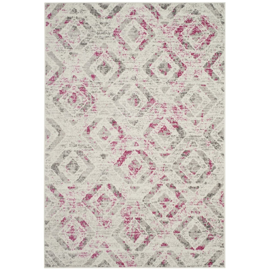 SAFAVIEH Skyler Collection SKY190F Ivory / Pink Rug Image 9