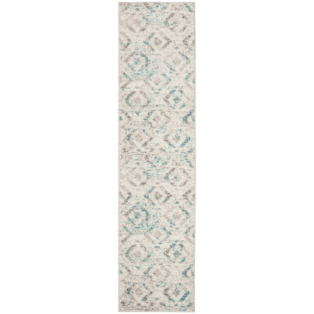 SAFAVIEH Skyler Collection SKY190D Ivory / Blue Rug Image 5