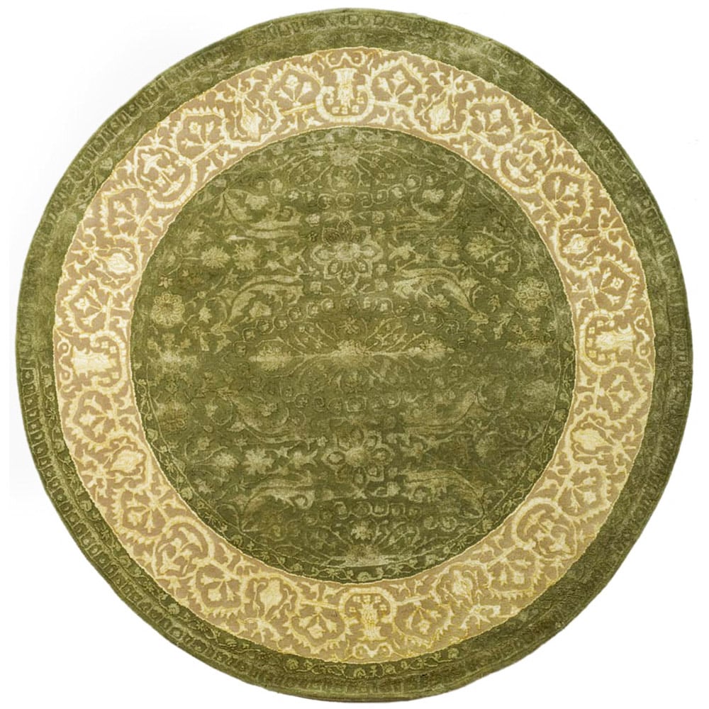 Safavieh SKR213A Silk Road Spruce / Ivory Image 6