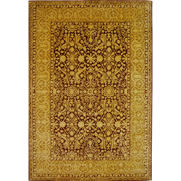 Safavieh SKR213G Silk Road Maroon / Ivory Image 6