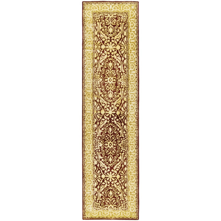 Safavieh SKR213G Silk Road Maroon / Ivory Image 1