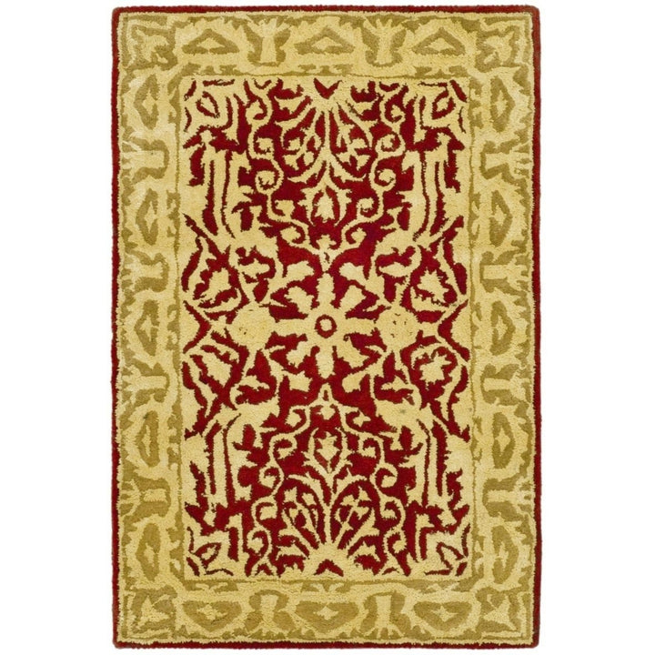 Safavieh SKR213G Silk Road Maroon / Ivory Image 1