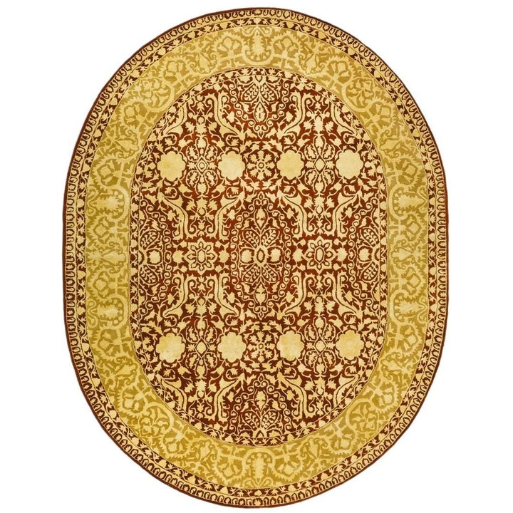 Safavieh SKR213G Silk Road Maroon / Ivory Image 7