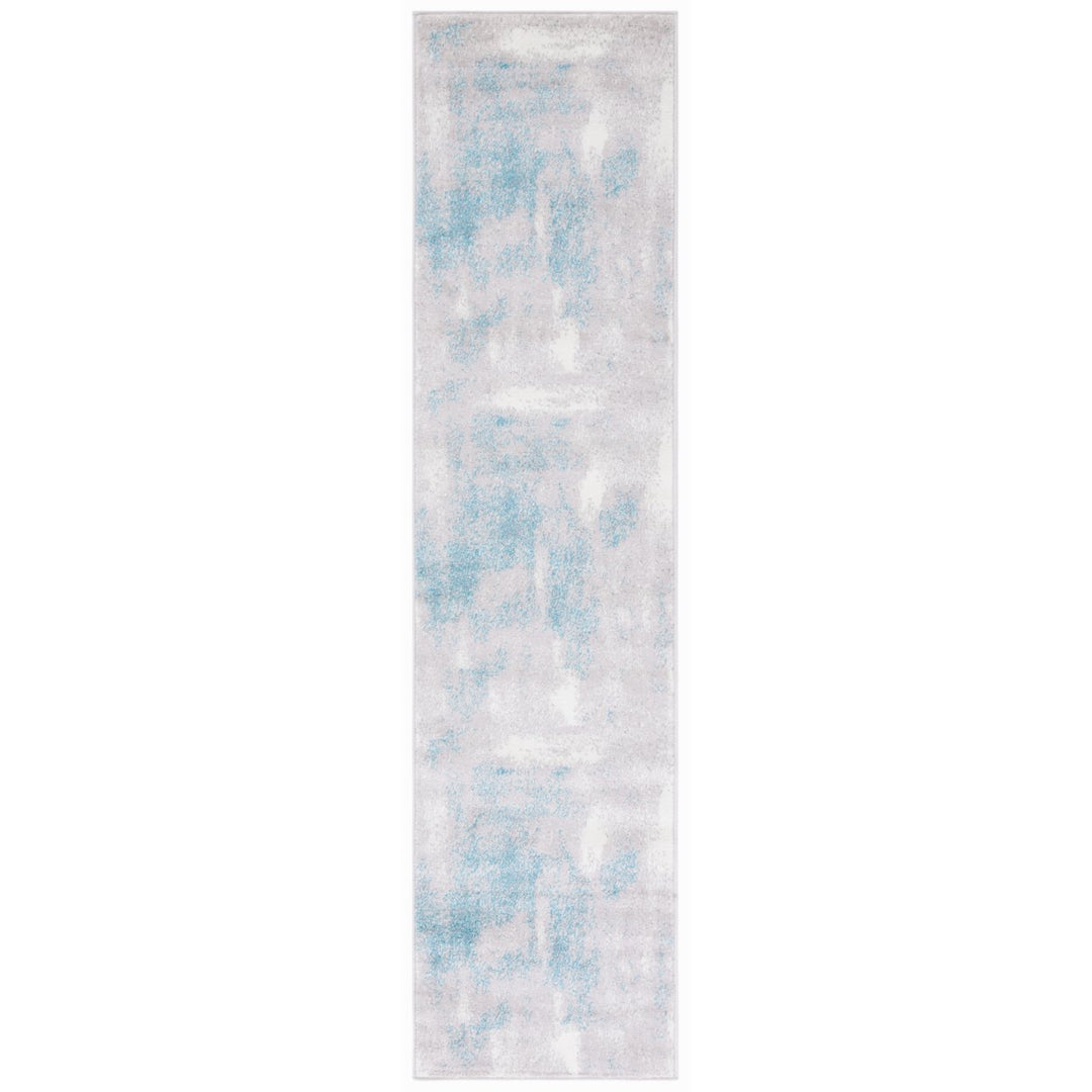 SAFAVIEH Skyler Collection SKY141M Grey / Blue Rug Image 5