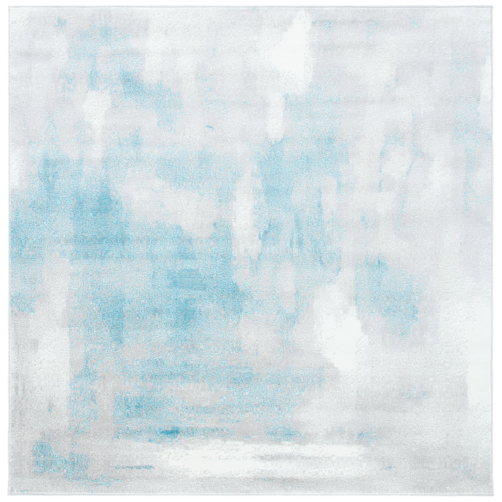 SAFAVIEH Skyler Collection SKY141M Grey / Blue Rug Image 6