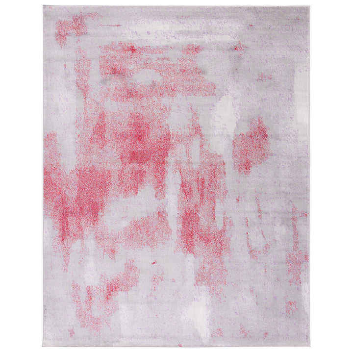 SAFAVIEH Skyler Collection SKY141Q Grey / Red Rug Image 1