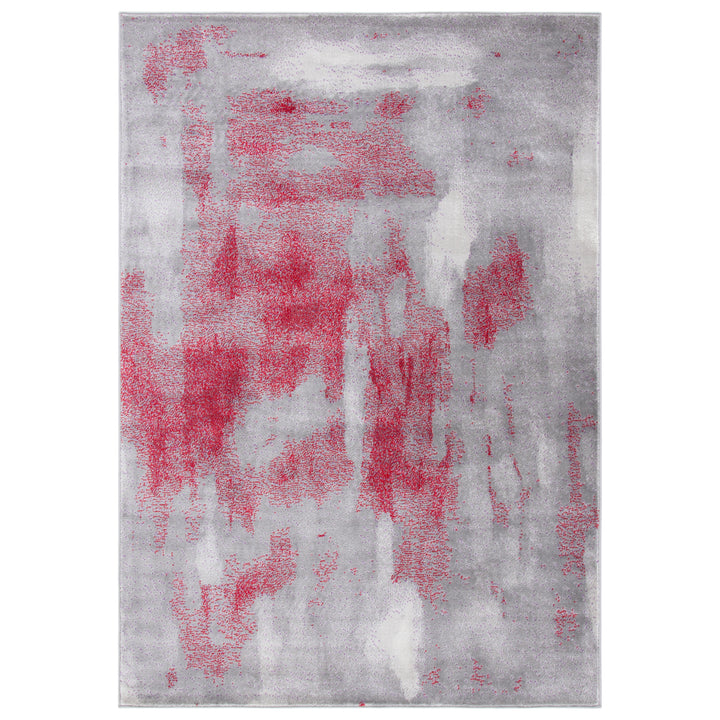 SAFAVIEH Skyler Collection SKY141Q Grey / Red Rug Image 10